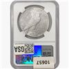Image 2 : 1927 Silver Peace Dollar NGC MS62