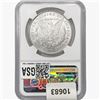 Image 2 : 1878 8TF Morgan Silver Dollar NGC MS62