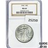 Image 1 : 1942 Walking Liberty Half Dollar NGC MS64