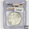Image 1 : 1878-CC Morgan Silver Dollar ICG MS62