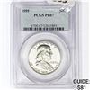 Image 1 : 1959 Franklin Half Dollar PCGS PR67