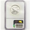 Image 2 : 2003 US 1oz Platinum Peace $50 Eagle NGC MS69