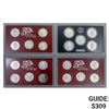 Image 1 : 2004-2011 US Silver PR Quarter Sets [20 Coins]