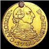 Image 1 : 1788 Spain .0475oz Gold 1/2 Escudo HIGH GRADE