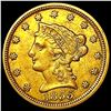 Image 1 : 1855 $2.50 Gold Quarter Eagle CLOSELY UNCIRCULATED