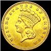 Image 1 : 1859 Rare Gold Dollar CLOSELY UNCIRCULATED