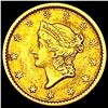 Image 1 : 1851 Rare Gold Dollar CLOSELY UNCIRCULATED