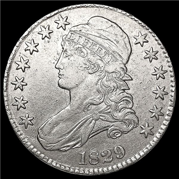 1829 Capped Bust Half Dollar CLOSELY UNCIRCULATED