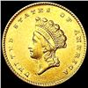 Image 1 : 1855 Rare Gold Dollar CLOSELY UNCIRCULATED