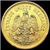 Image 2 : 1907 Mexico .2411oz Gold 10 Pesos CLOSELY UNCIRCUL