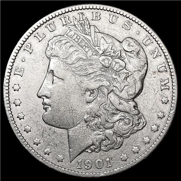 1901 Morgan Silver Dollar CLOSELY UNCIRCULATED