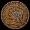 Image 1 : 1838 Coronet Head Large Cent CLOSELY UNCIRCULATED