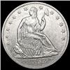 Image 1 : 1853 Arws & Rays Seated Liberty Half Dollar CLOSEL
