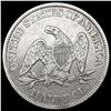 Image 2 : 1861 Seated Liberty Half Dollar CLOSELY UNCIRCULAT
