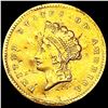 Image 1 : 1855 Rare Gold Dollar NICELY CIRCULATED