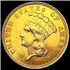 Image 1 : 1882 $3 Gold Piece CHOICE BU