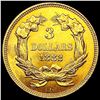 Image 2 : 1882 $3 Gold Piece CHOICE BU