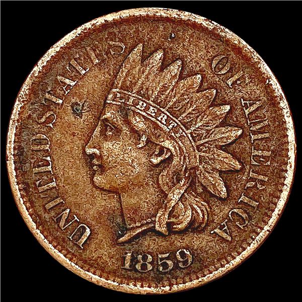 1859 Indian Head Cent LIGHTLY CIRCULATED