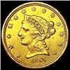Image 1 : 1861 $2.50 Gold Quarter Eagle CLOSELY UNCIRCULATED