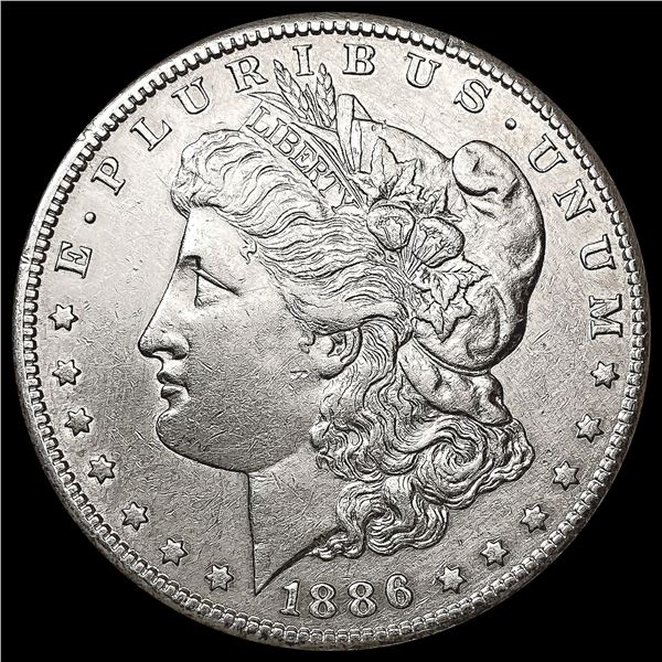 1886-S Morgan Silver Dollar CLOSELY UNCIRCULATED