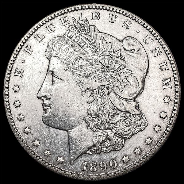 1890-CC Morgan Silver Dollar CLOSELY UNCIRCULATED