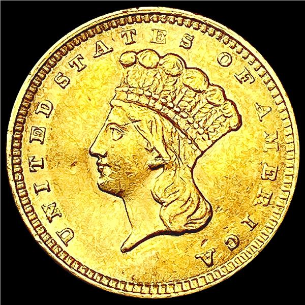 1856 Rare Gold Dollar CLOSELY UNCIRCULATED