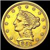 Image 1 : 1851 $2.50 Gold Quarter Eagle CLOSELY UNCIRCULATED