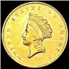 Image 1 : 1855 Rare Gold Dollar CLOSELY UNCIRCULATED