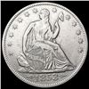 Image 1 : 1853 Arws & Rays Seated Liberty Half Dollar CLOSEL