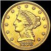 Image 1 : 1878 $2.50 Gold Quarter Eagle CLOSELY UNCIRCULATED