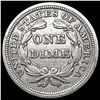 Image 2 : 1853 Arws Seated Liberty Dime CLOSELY UNCIRCULATED