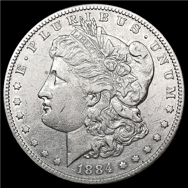 1884-S Morgan Silver Dollar CLOSELY UNCIRCULATED