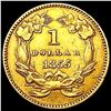 Image 2 : 1855 Rare Gold Dollar ABOUT UNCIRCULATED