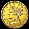 Image 1 : 1855 $2.50 Gold Quarter Eagle CLOSELY UNCIRCULATED