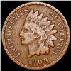 Image 1 : 1908-S Indian Head Cent NICELY CIRCULATED