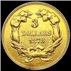 Image 2 : 1878 $3 Gold Piece NEARLY UNCIRCULATED