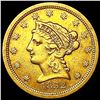 Image 1 : 1852-O $2.50 Gold Quarter Eagle CLOSELY UNCIRCULAT