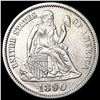 Image 1 : 1890 Seated Liberty Dime CHOICE BU