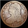 Image 1 : 1833 Capped Bust Half Dollar NICELY CIRCULATED
