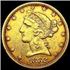 Image 1 : 1882 $5 Gold Half Eagle CLOSELY UNCIRCULATED