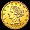 Image 1 : 1907 $2.50 Gold Quarter Eagle UNCIRCULATED