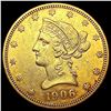 Image 1 : 1906-S $10 Gold Eagle CLOSELY UNCIRCULATED