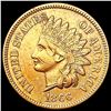 Image 1 : 1866 RED Indian Head Cent CHOICE BU