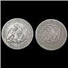Image 2 : [2] Seated Lib Half Dollars [1858-O, 1891] NICELY