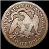 Image 2 : 1877 Seated Liberty Half Dollar NICELY CIRCULATED