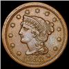Image 1 : 1853 Braided Hair Large Cent CLOSELY UNCIRCULATED