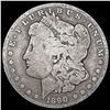 Image 1 : 1890-CC Morgan Silver Dollar NICELY CIRCULATED