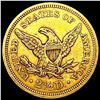 Image 2 : 1853 $2.50 Gold Quarter Eagle CLOSELY UNCIRCULATED