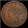 Image 1 : 1853 Braided Hair Large Cent CLOSELY UNCIRCULATED
