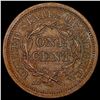 Image 2 : 1853 Braided Hair Large Cent CLOSELY UNCIRCULATED